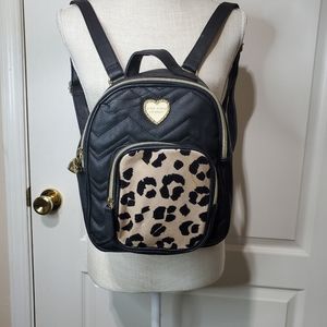 Betsey Johnson leopard Backpack
